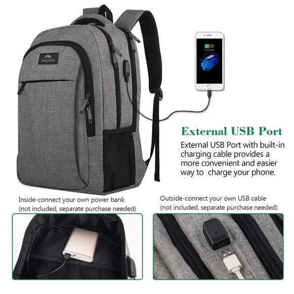 NWT 🏷 Travel Laptop Backpack - Picture 2 of 5